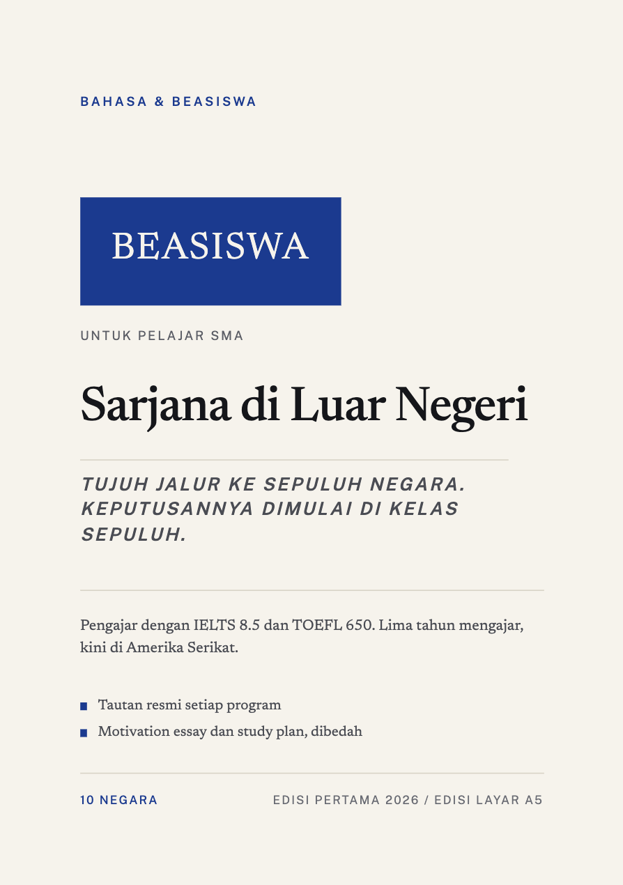 Sampul Sarjana di Luar Negeri